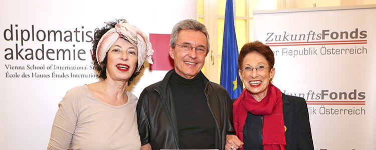 Dr. Maimann, Prof. Berger, Prof. Wodak